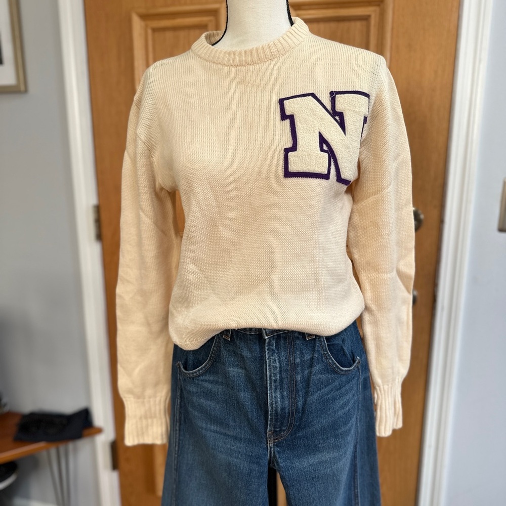 Vintage Dehen 100% Wool Varsity Sweater – Size M - Picture 10 of 10